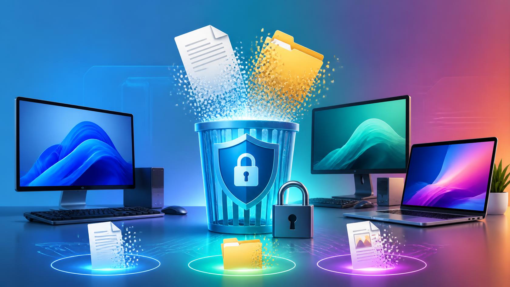 Cómo borrar archivos de forma definitiva en Windows 11, Linux y macOS